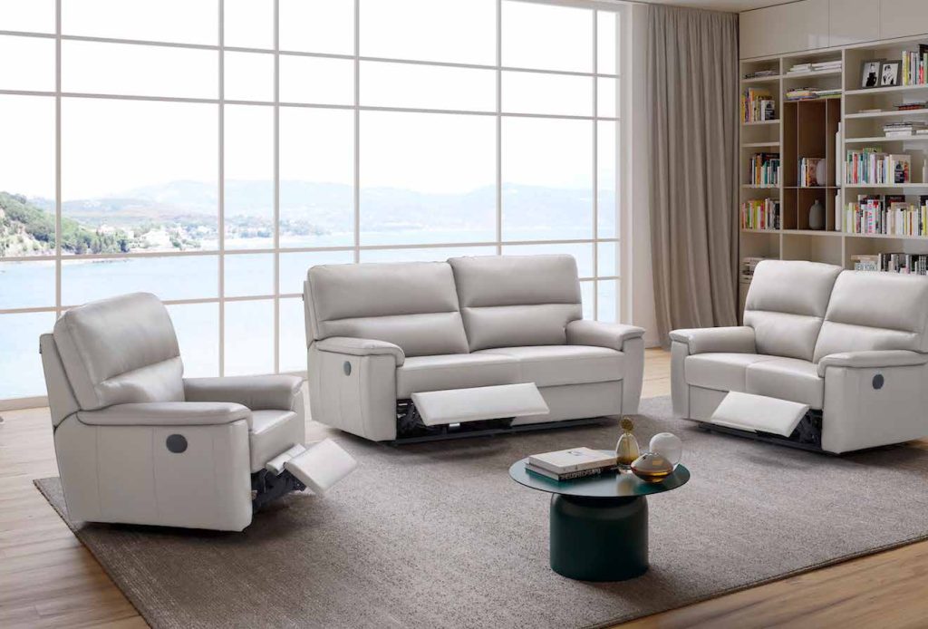 divano reclinabile moderno adige