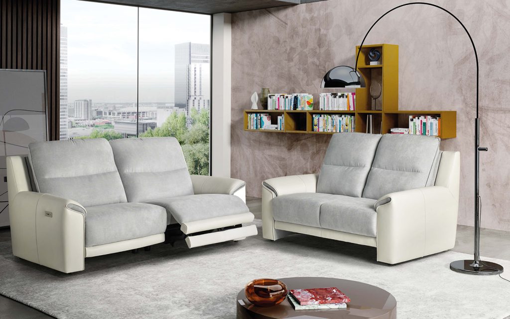 divano sanremo reclinabile moderno